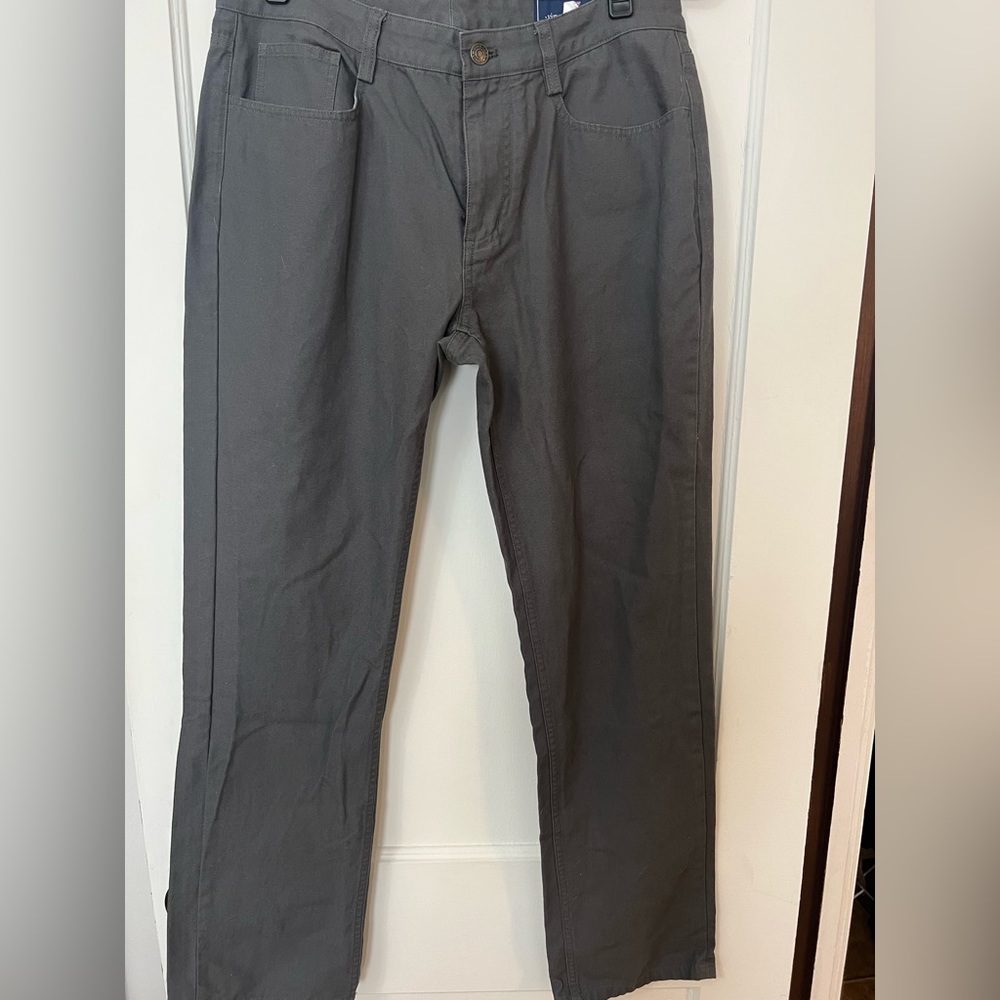 Vineyard Vines 5-Pocket Pant, Grey, 32x32